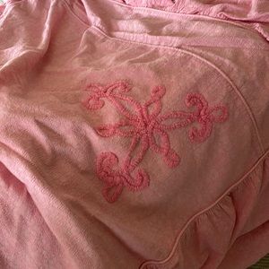 Vintage Pink Bedspread Full size bed